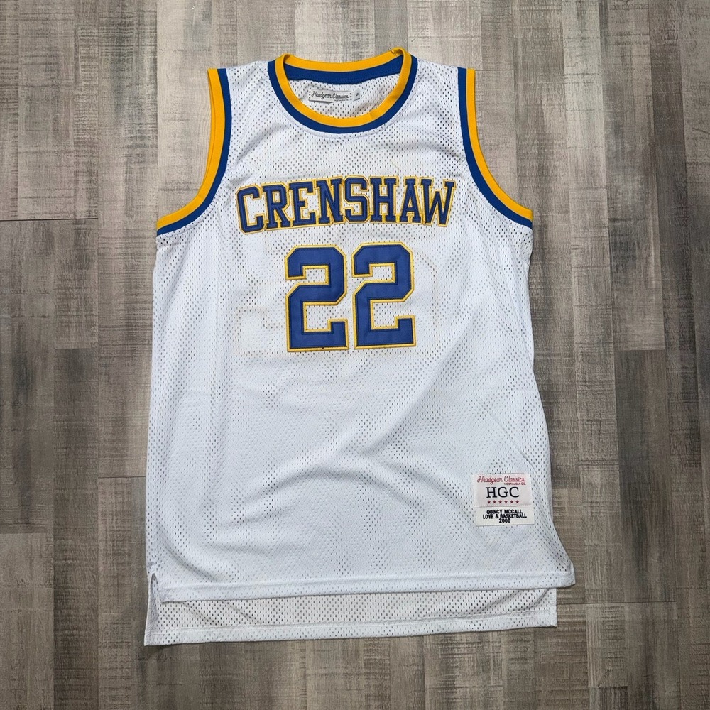 Crenshaw Basketball Jersey McCall #22 Headgear Classics Size M